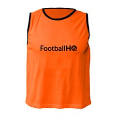 Football HQ Logo Training Bib - Orange